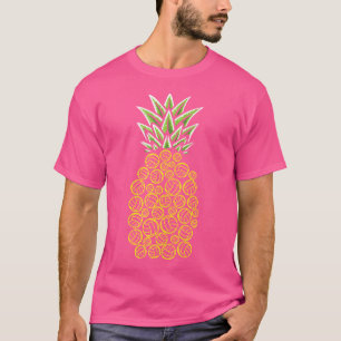Pineapple Aloha Beaches Hawaii Beach Volleyball Vb T-Shirt