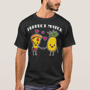 Pineapple Aloha Beaches Hawaii Pizza Italian Food T-Shirt
