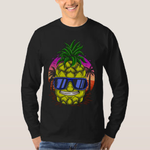 Pineapple Aloha Honolulu Tropical T-Shirt