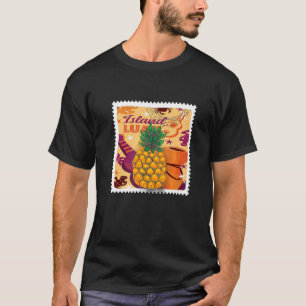 Pineapple Aloha Honolulu Tropical T-Shirt