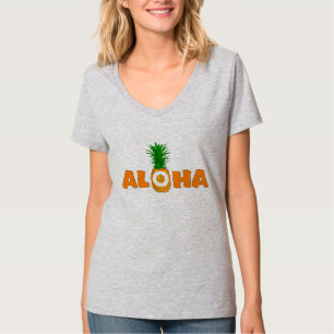 Pineapple Aloha - Summer T Shirt for Women