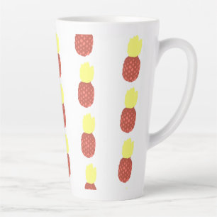 Pineapple Aluminium Water Bottle Latte Mug