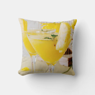 Pineapple and ginger Fresca cocktail Cushion