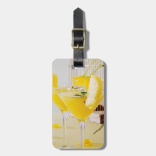 Pineapple and ginger Fresca cocktail Luggage Tag
