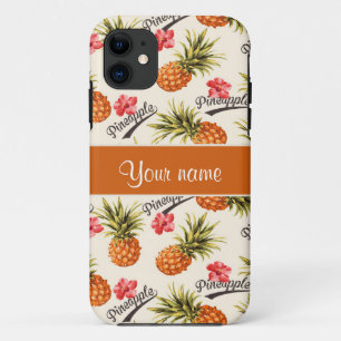 Pineapple and Hibiscus Case-Mate iPhone Case
