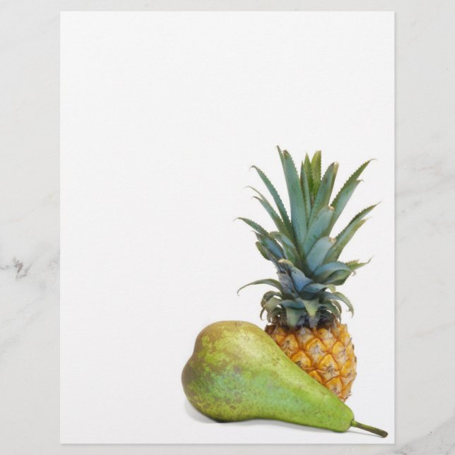 Pineapple and pear flyer (Front)