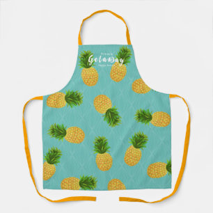 Pineapple Aqua Apron