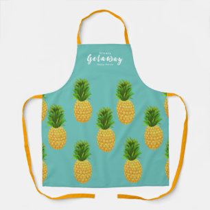 Pineapple Aqua Apron