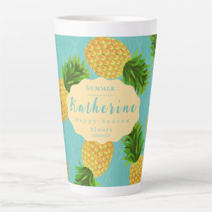 Pineapple Aqua Latte Mug