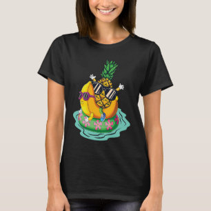 Pineapple Banana Chill Summer Vacation Relax Tropi T-Shirt