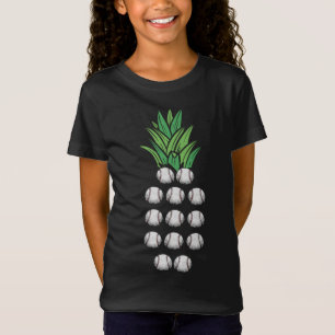 Pineapple Baseball Aloha Hawaii Athletic Beach Lov T-Shirt