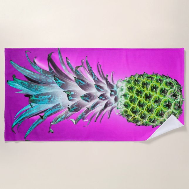 Pineapple Beach Towel (Front)