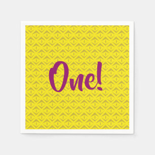 Pineapple Birthday Party Napkin