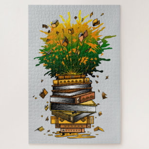Pineapple Books Jigsaw Puzzle