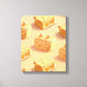 Pineapple Cake Canvas Print