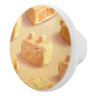Pineapple Cake Ceramic Knob