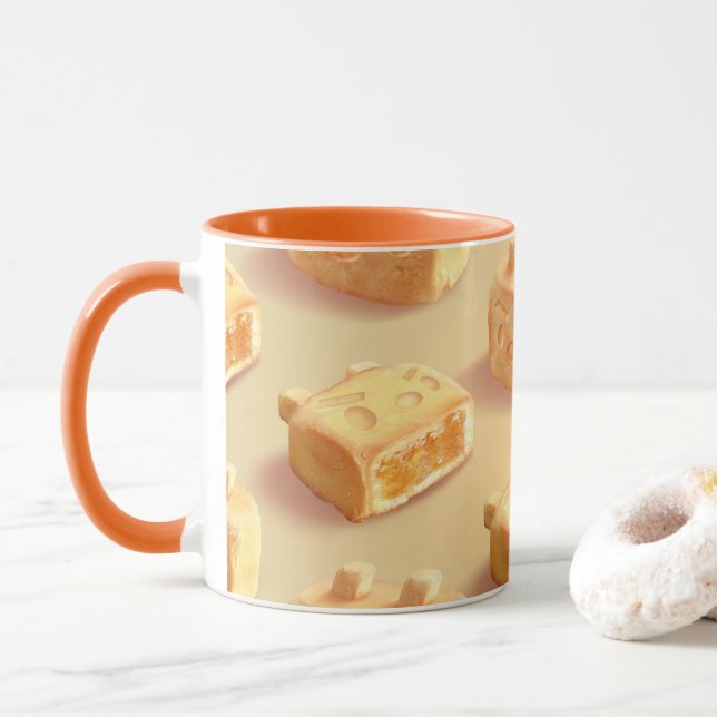 Pineapple Cake Mug (With Donut)