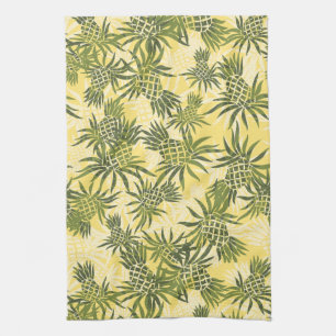 Pineapple Camo Hawaiian Kitchen Towel