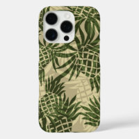 Pineapple Camo Hawaiian Olive