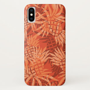 Pineapple Camo Hawaiian Tropical - Orange Case-Mate iPhone Case