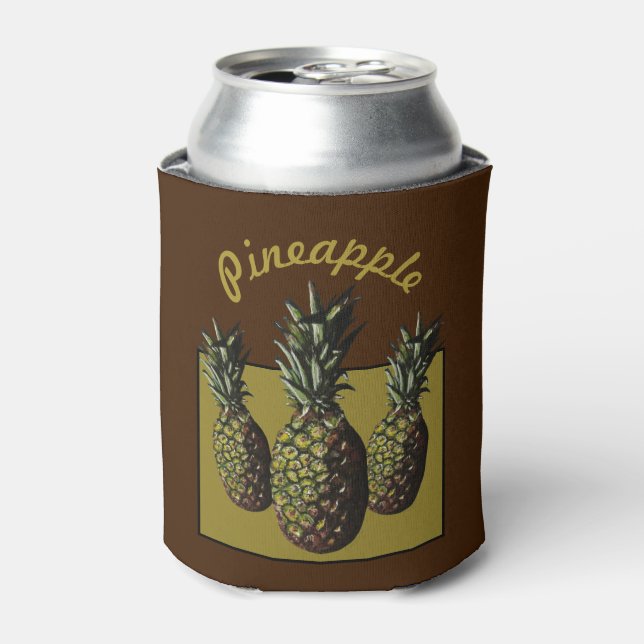 Pineapple Can Cooler (Can Front)