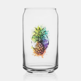 Pineapple Can Glass