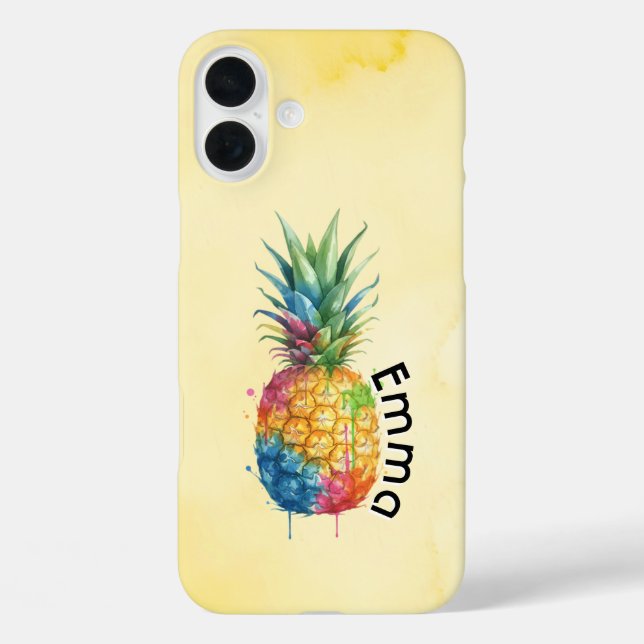Pineapple Case-Mate iPhone Case (Back)