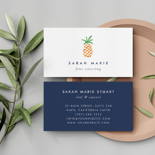 Pineapple Caterer Hospitality Business Card