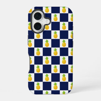 Pineapple Chequered iPhone Case