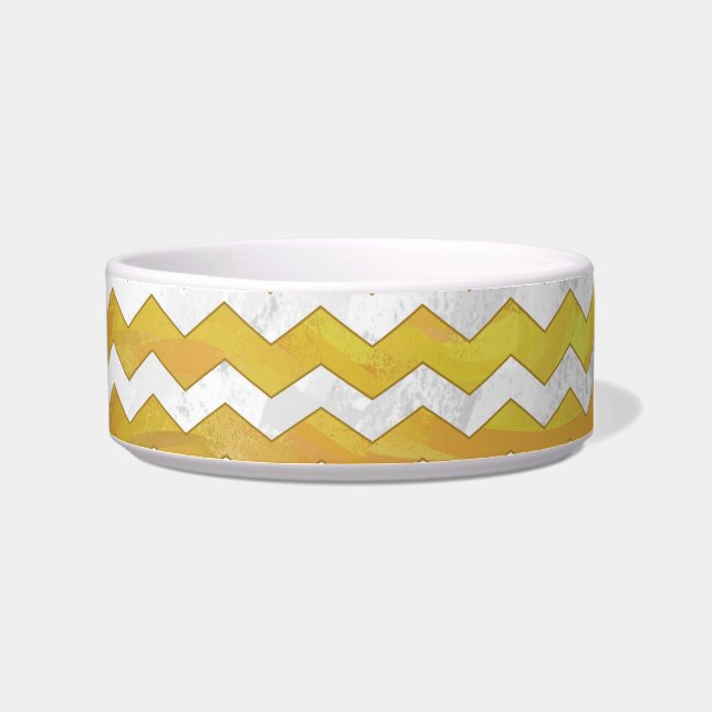 Pineapple Chevron Pattern Bowl (Right)