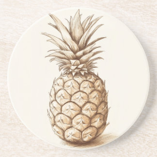 Pineapple  coaster