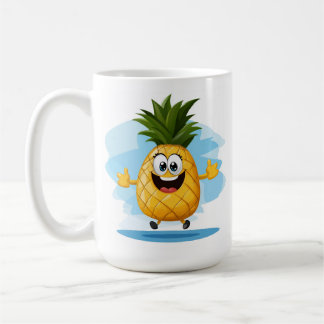 pineapple coffee mug