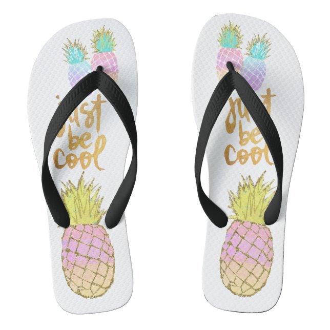 Pineapple Cool Jandals (Footbed)