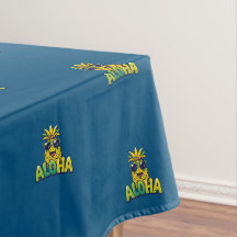 Pineapple Cotton Tablecloth from Aloha Collection