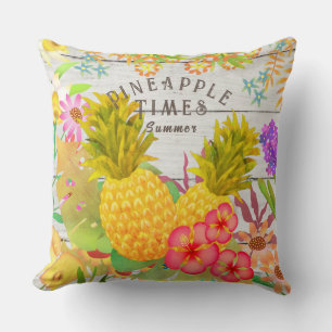 Pineapple Country Floral Cushion