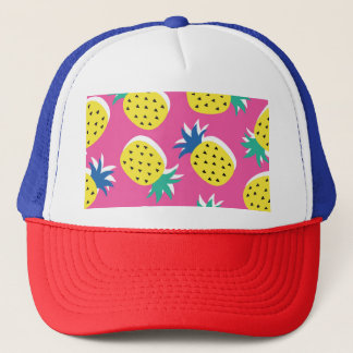 Pineapple Crazy Colours: Childish Pop-Art. Trucker Hat