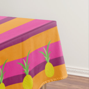 Pineapple Cute Kid's Birthday Party Summer Tablecloth