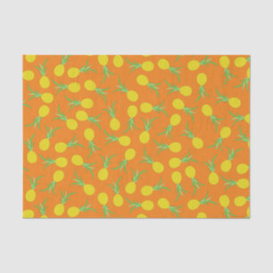 Pineapple Cute Kid's Birthday Party Summer Tissue Paper