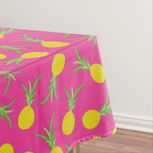 Pineapple Cute Summer 1st Birthday Party Theme Tablecloth