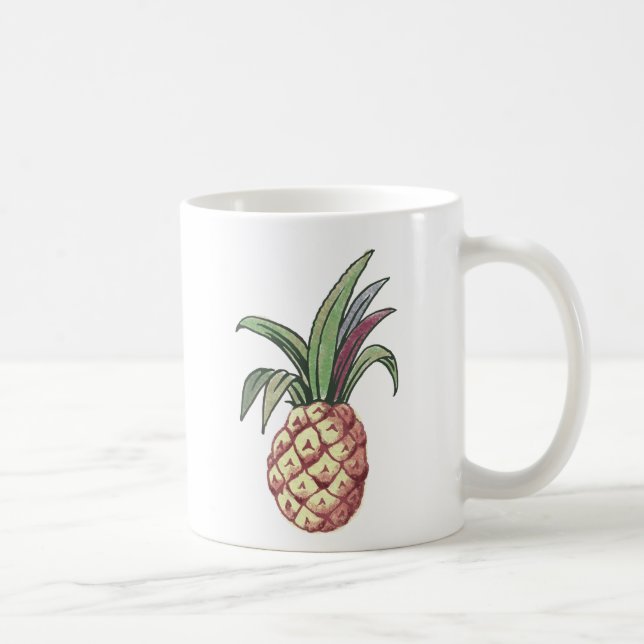 Pineapple Design Coffee Mug (Right)