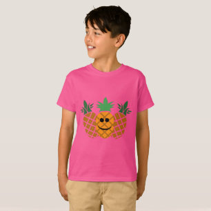 Pineapple Design - Kids' Hanes TAGLESS® T-Shirt