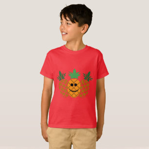 Pineapple Design - Kids' Hanes TAGLESS® T-Shirt