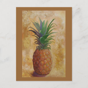 Pineapple Design Postcard
