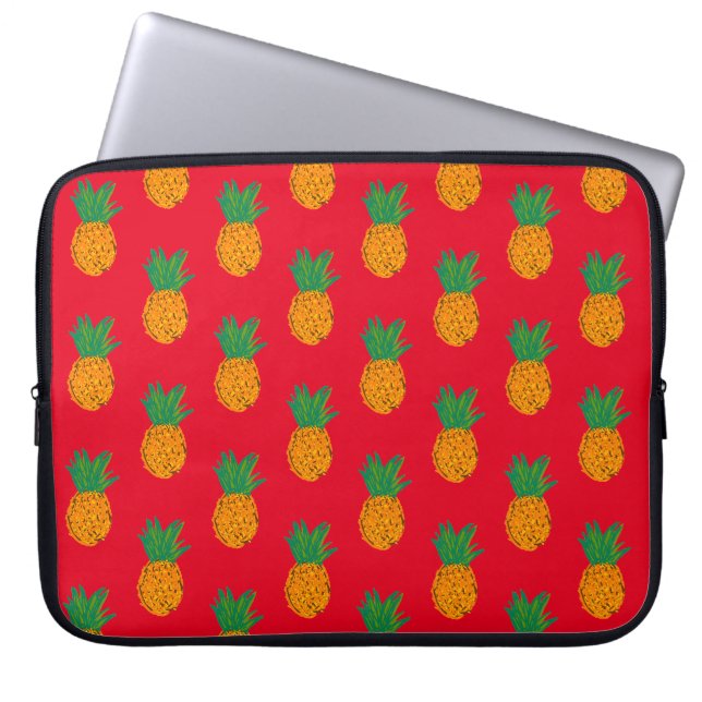  pineapple Electronics Bag (Front)