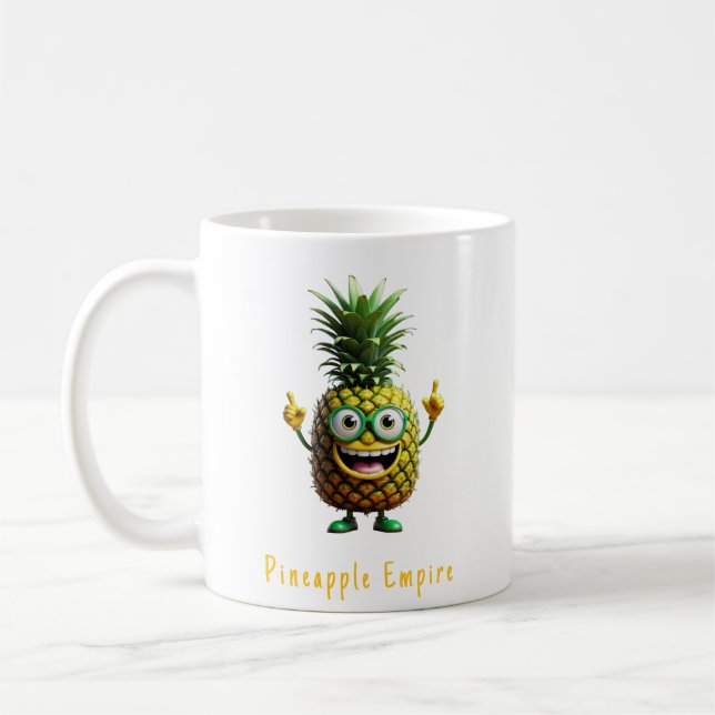 Pineapple Empire - El PineCho Coffee Mug (Left)