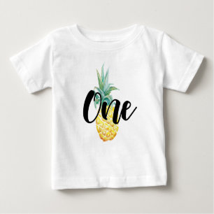 Pineapple First Birthday Shirt