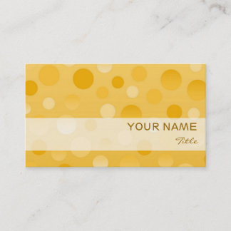 Pineapple Fizz business card template