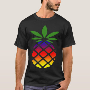 Pineapple Fruit Aloha Beaches Hawaii  Hawaiian T-Shirt