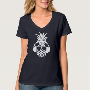 Pineapple Fruit Beach Bar Sunny Funny Vacation Mod T-Shirt