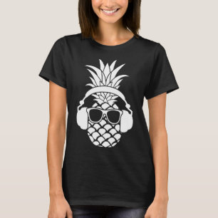 Pineapple Fruit Beach Bar Sunny Funny Vacation Mod T-Shirt